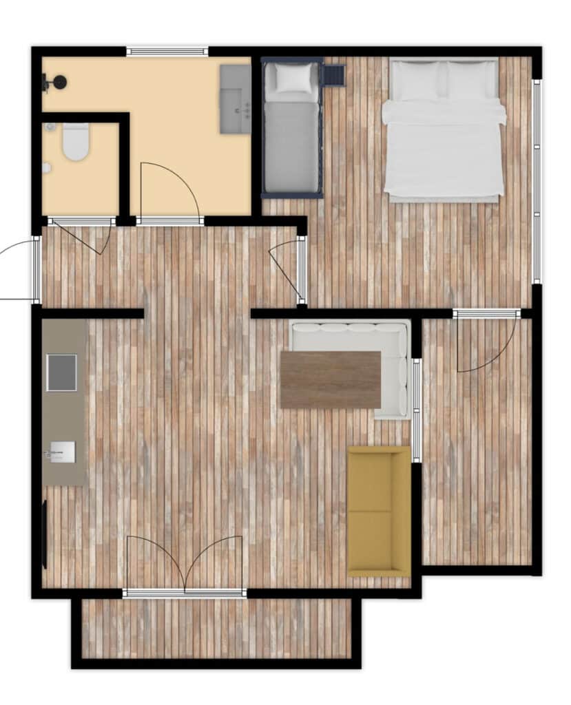 Grundriss Wohnung Hochfugen